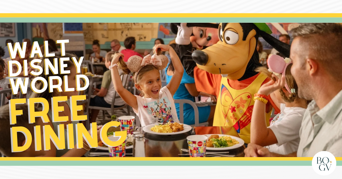 Walt Disney World Serves Up Free Dining Promotion