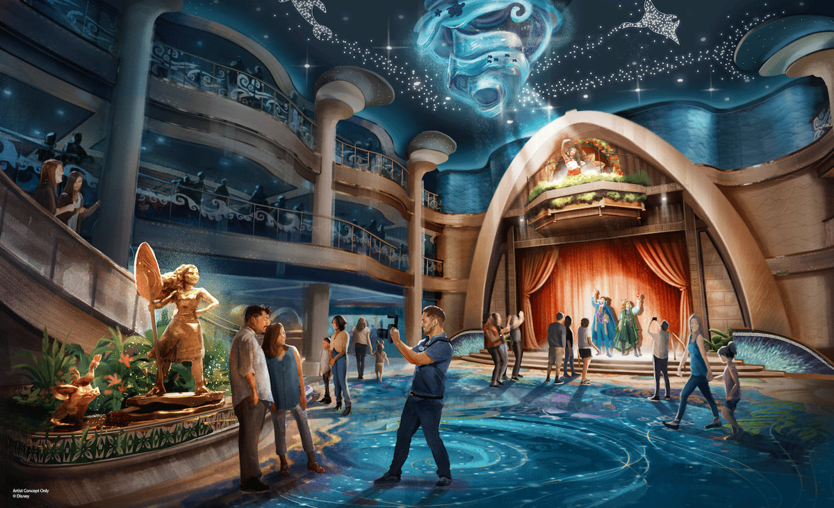 Disney Believe Moana Grand Hall