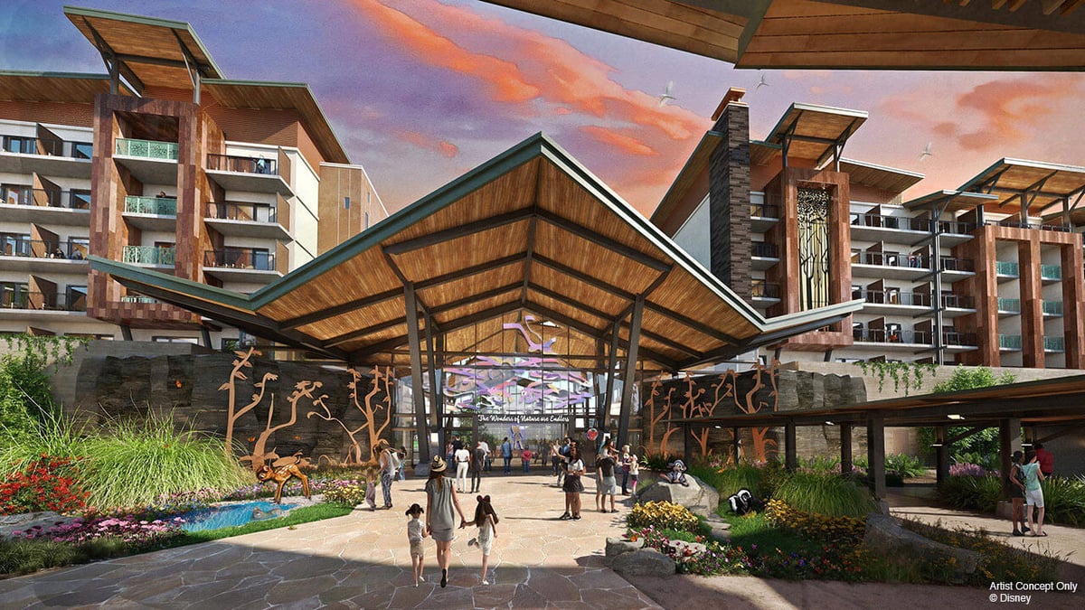 Concept art entry for Lakeshore Lodge