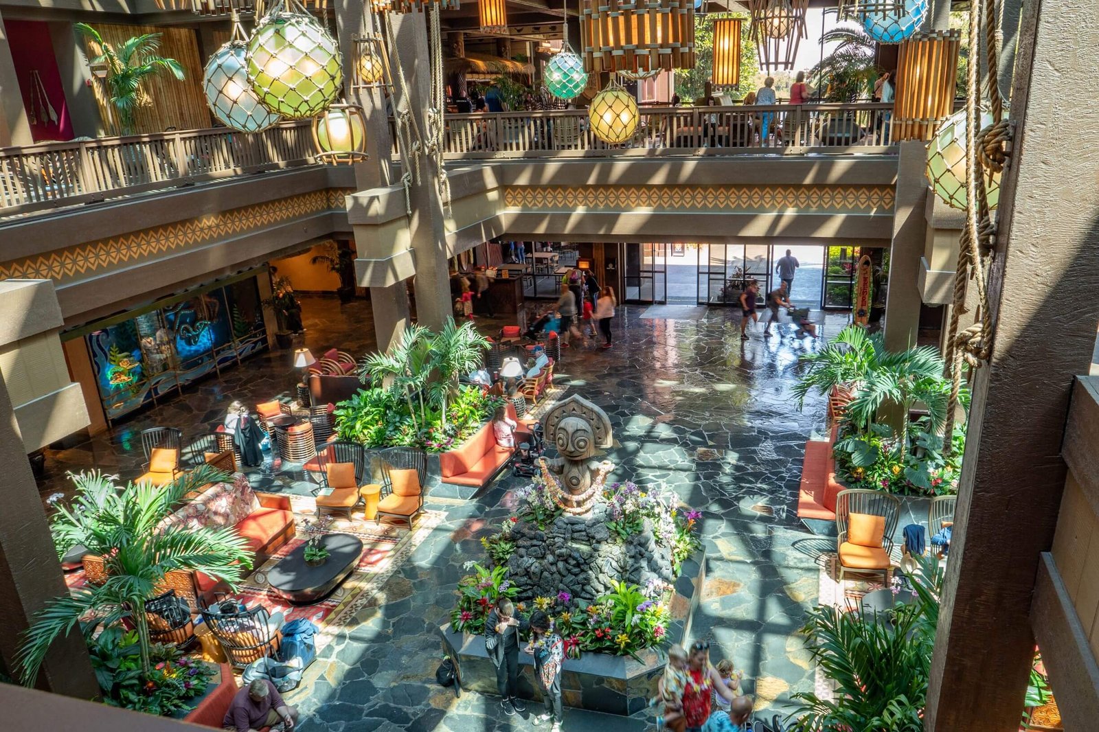 Disney's Polynesian Resort Lobby