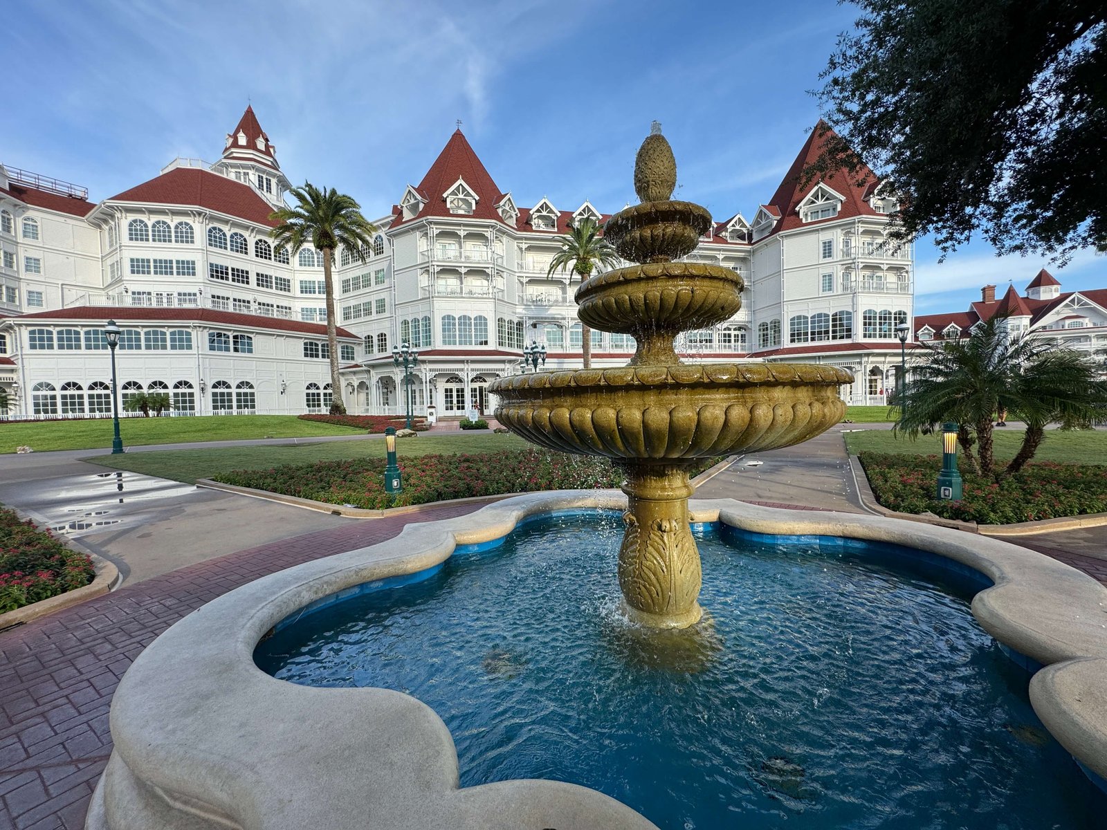 Grand Floridian Fountain