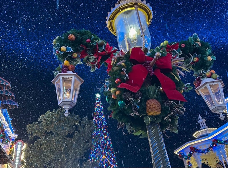 Disney World Christmas Mickey Wreath